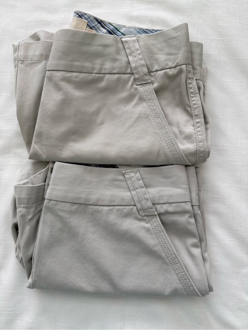 J Crew Women’s Classic Twill Cotton Chino Shorts Size 0 Lot of 2 - Picture 9 of 9